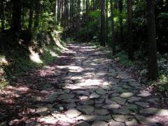 山中地区石畳