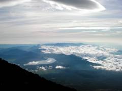 山中湖方面