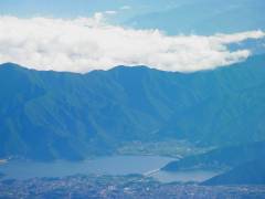 河口湖方面