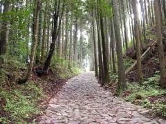 山中地区石畳