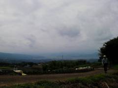 笹原からの風景